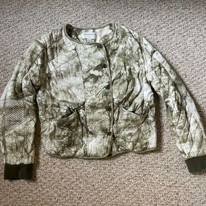 NWOT Marrakech tie dye quilted jacket, size M